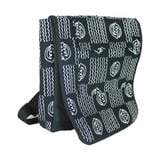 Image 1 of Black & White Gye Nyame Backpack