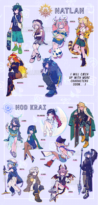 Image 2 of update! genshin DRIP charms - nodkrai + natlan