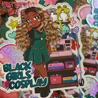 Image 5 of Blerdy Girl Stickers & Magnets [2026 Version]