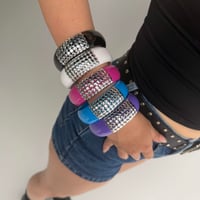 Image 3 of deadstock studded bangles 