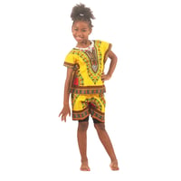 Image 3 of Children's Elastic Dashiki Set