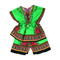 Image 1 of Children's Elastic Dashiki Set