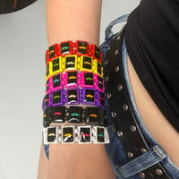 Image 3 of mustache charm bracelet