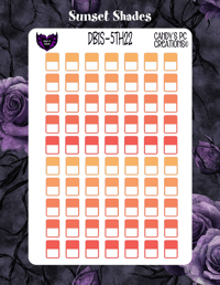 Image 22 of Date Box Small Theme 5  1-24 Choose A Color and Font