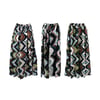 African Print Flared Skirts 