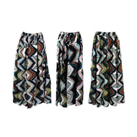 Image 1 of African Print Flared Skirts 