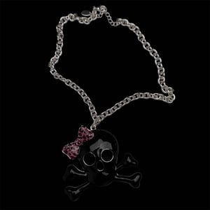 Image of hottie skull necklace