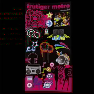 Image of frutiger metro sheet