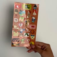 Image 2 of cuties sticker sheet