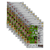 Image 1 of youtube nostalgia sticker sheet