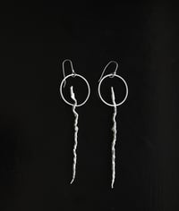 Image 2 of Nature's Whisper Silver Earrings