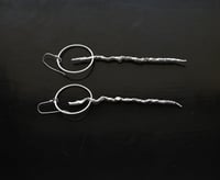 Image 3 of Nature's Whisper Silver Earrings