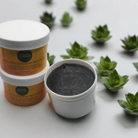 Image 1 of Organic African Black Soap Paste: Kojic, Sandalwood, Licorice