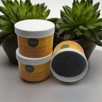 Image 4 of Organic African Black Soap Paste: Kojic, Sandalwood, Licorice