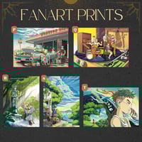 Image 4 of [IN-STOCK] Assorted Fanart Art Prints