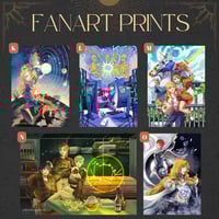 Image 3 of [IN-STOCK] Assorted Fanart Art Prints