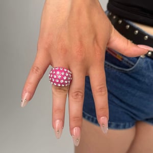 Image of blingy dome ring
