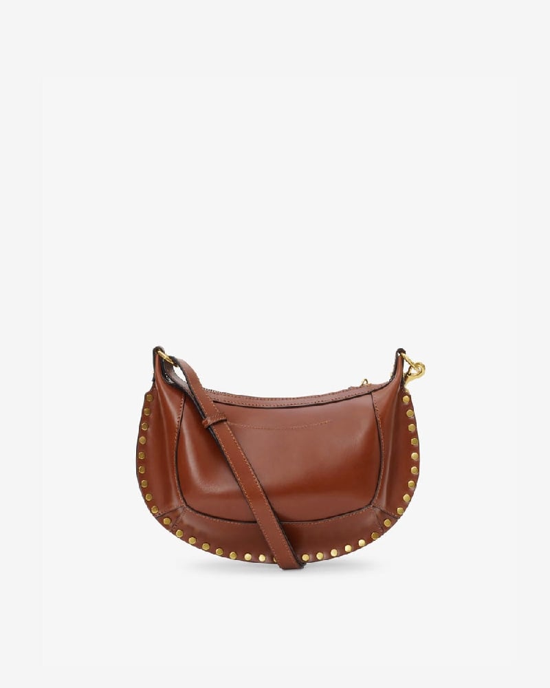 Image of ISABEL MARANT OSKAN MOON BAG COGNAC