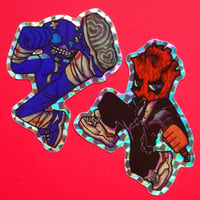 Shin and Noi Stickers