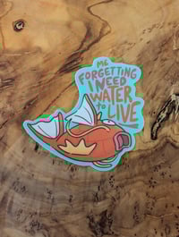 Image 1 of Forgetting I Need Water to Live - Magikarp - Vinyl Laminate Sticker