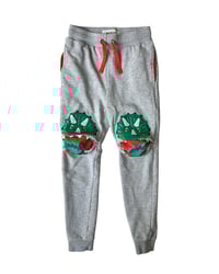 Image 2 of Mini Boden Dino Knee Joggers-8Y