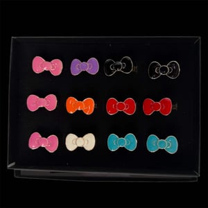 Image of GOLD bow rings <3