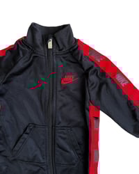 Image 4 of Nike Black Zip Jumpsuit-6m