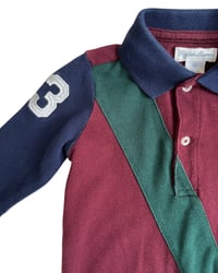 Image 3 of Ralph Lauren Color Block Romper-6m