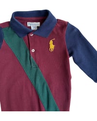 Image 4 of Ralph Lauren Color Block Romper-6m
