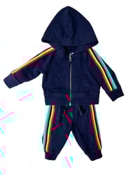 Image 2 of Primary Rainbow Jogger Set-3-6m