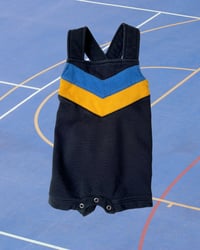 Image 1 of Varsity Stripe Infant Romper