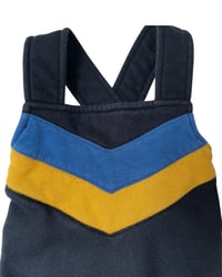 Image 3 of Varsity Stripe Infant Romper