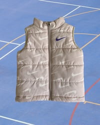 Image 1 of Nike Cream Puffer Vest-2T