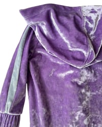 Image 3 of Nike Lilac Velour Zip Coverall-9m
