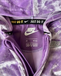 Image 5 of Nike Lilac Velour Zip Coverall-9m