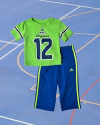 Image 1 of Seattle Seahawks 12th Fan Set-2T