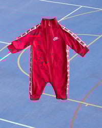 Image 1 of Nike Hot Pink Zip Jumpsuit-3m