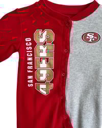 Image 2 of San Fransico 49ers Onesie-6-9m