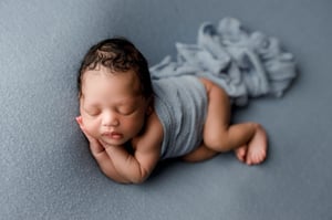 Image of Cozy Dusty Blue Set