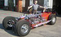 Image 1 of Tommy IVO's Showboat 4 engine dragster