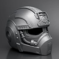 Image 1 of Gears Of War Anthony Carmine Cosplay Helmet