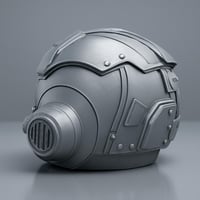 Image 2 of Gears Of War Anthony Carmine Cosplay Helmet