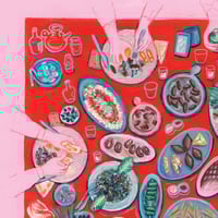 Image 5 of Tawle Resto Libanais  - A4 - LIMITED EDITION PRINT