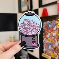 Image 1 of Brain Gumball Machine Sticker
