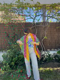 Image 3 of Patrón Chal Arco Iris