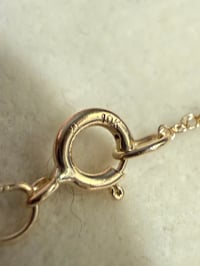 Image 4 of 10k Solid Gold Singapore Chain Necklace – 0.8mm – 18”