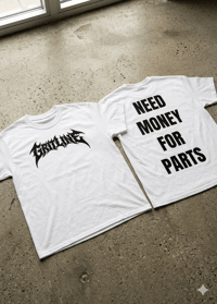 White GritLine Tee