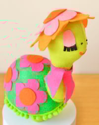Image 1 of PRE-ORDER Handmade Felt Turtle Large Soft Toy 