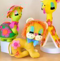 Image 4 of PRE-ORDER Brand New Handmade Felt Lion Large Soft Toy 