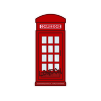 Image 2 of Confessions Phone Booth Sticker